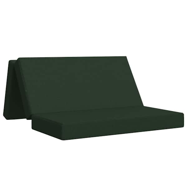 vidaXL Kokkupandav diivanvoodi 120 x 67 x 45 cm Tumeroheline