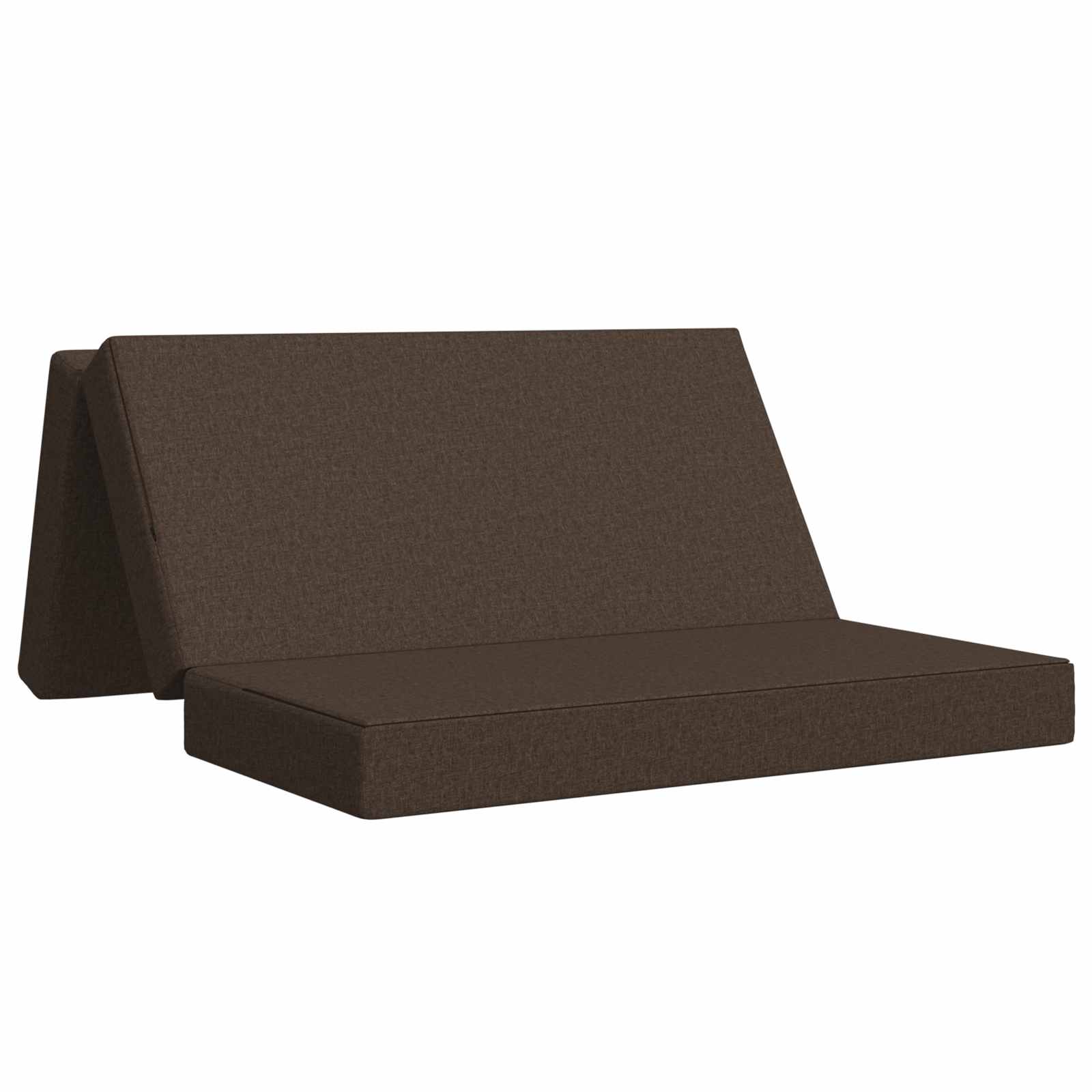 vidaXL Skládací pohovka postel 140 x 67 x 45 cm Taupe