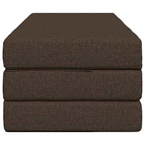 Skládací pohovka postel 140 x 67 x 45 cm Taupe - obrázek 4