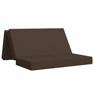 Skládací pohovka postel 160 x 67 x 45 cm Taupe - obrázek 2