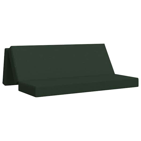 vidaXL Kokkupandav diivanvoodi 180 x 67 x 45 cm Tumeroheline