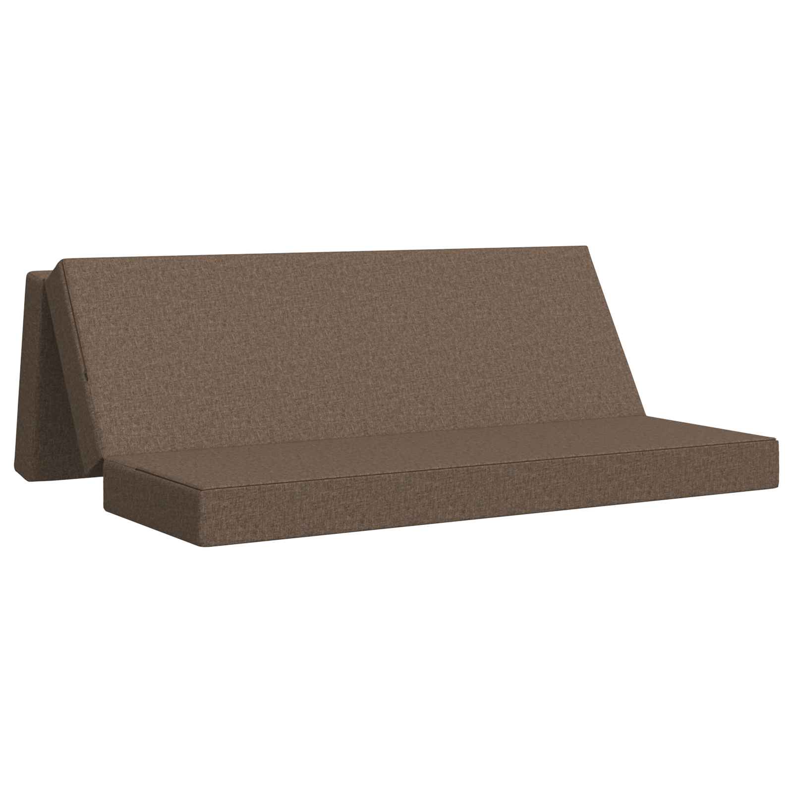 vidaXL Vouwbare Bankbed 180 x 67 x 45 cm Taupe, foto 2