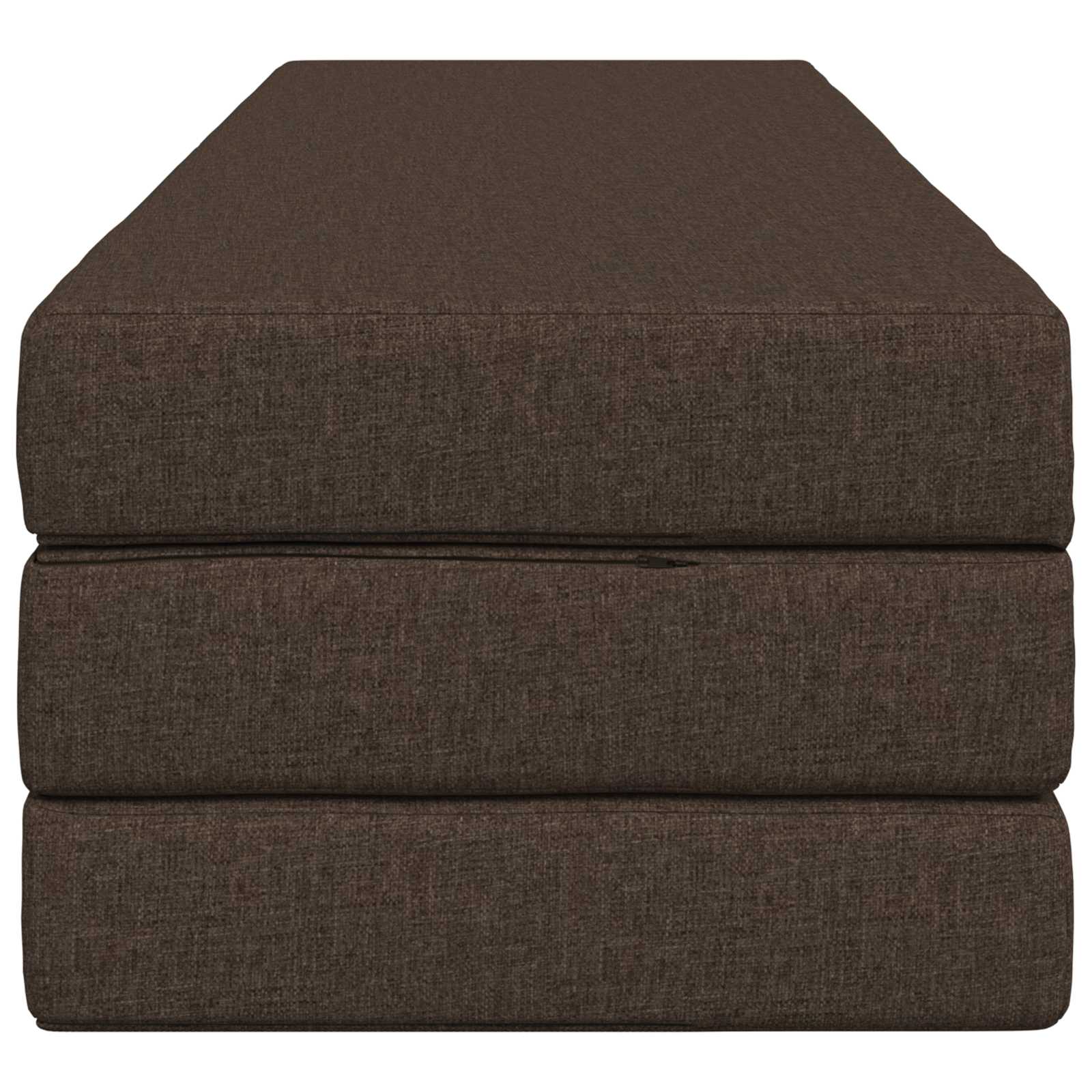 Skládací pohovka postel 180 x 67 x 45 cm Taupe - obrázek 4