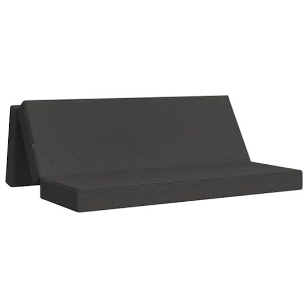 vidaXL Kokkupandav diivanvoodi 200 x 67 x 45 cm Tumehall