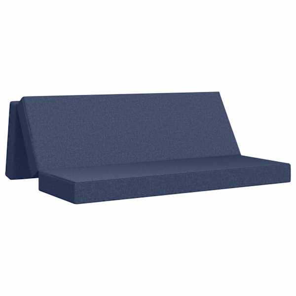 vidaXL Kokkupandav diivanvoodi 200 x 67 x 45 cm Sinine