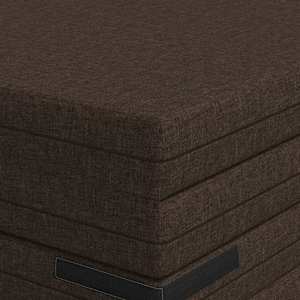 Skládací pohovka postel 140 x 67 x 45 cm Taupe - obrázek 7