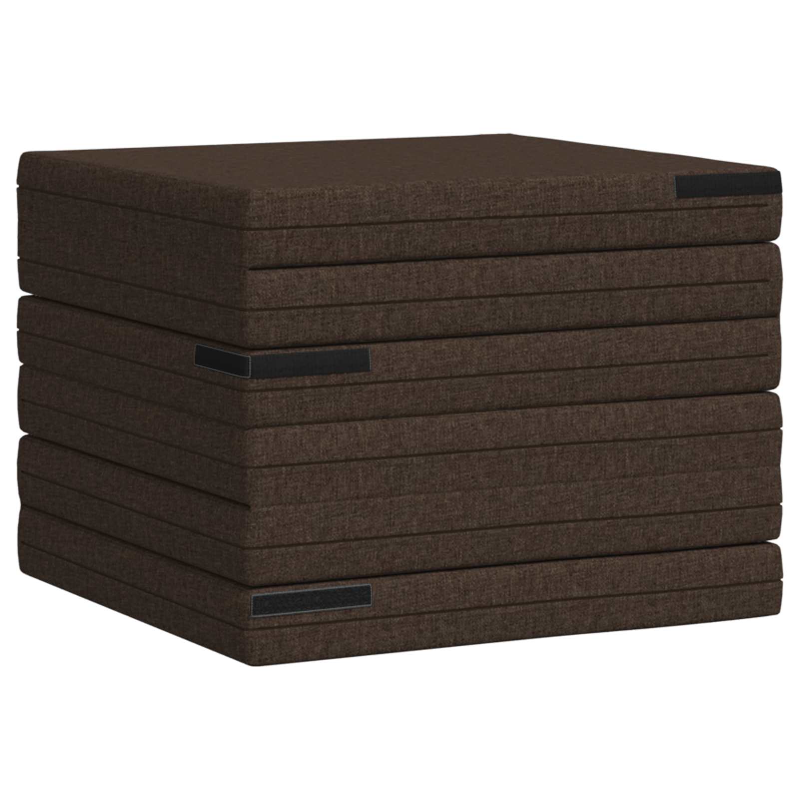 Skládací pohovka postel 140 x 67 x 45 cm Taupe - obrázek 4