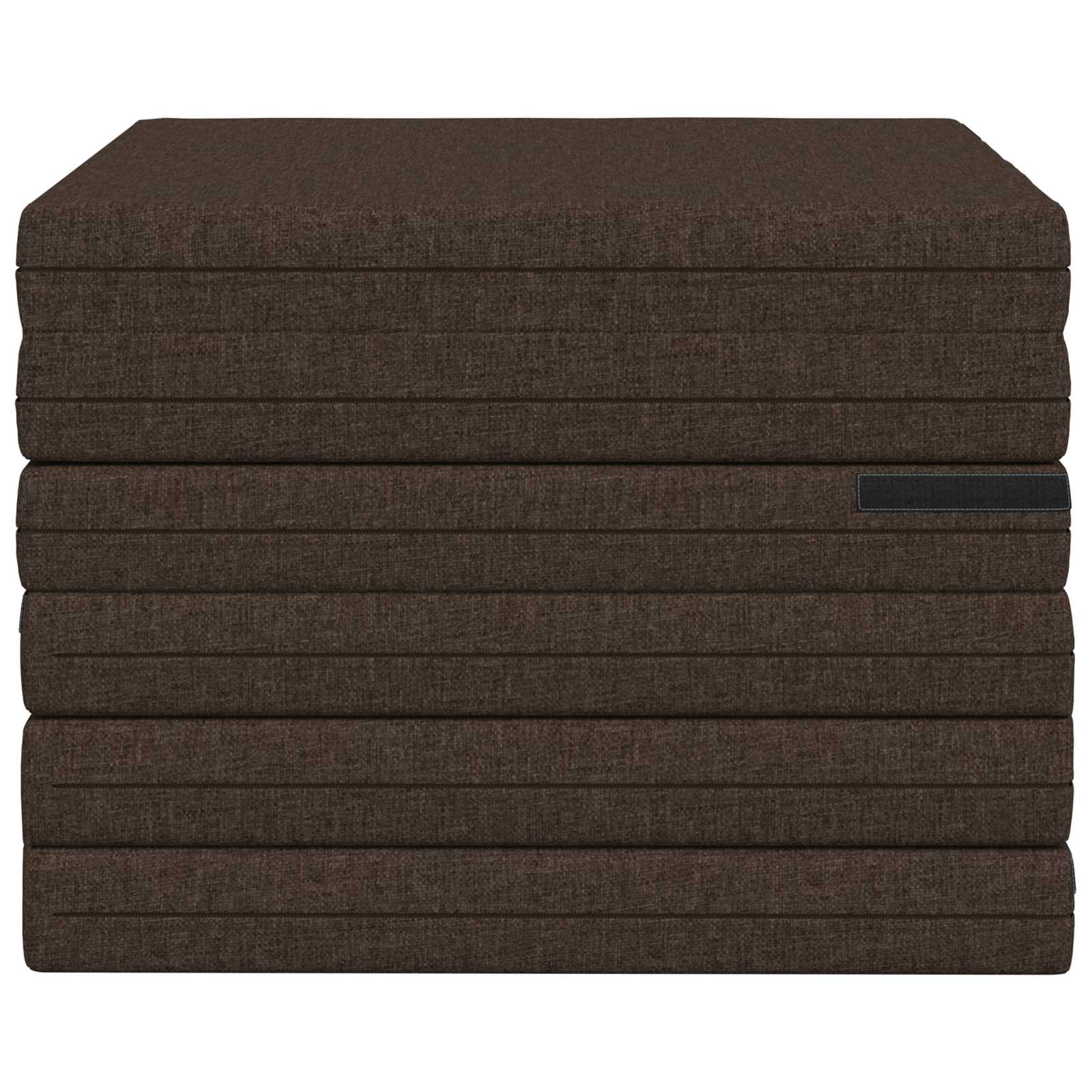 Skládací pohovka postel 140 x 67 x 45 cm Taupe - obrázek 5