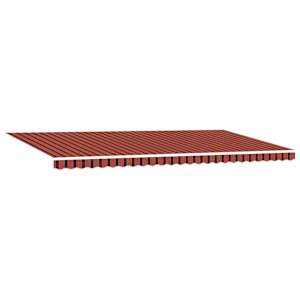 Budsorovatelné zastřešení Oranžová a hnědá 600 × 300 cm - obrázek 5