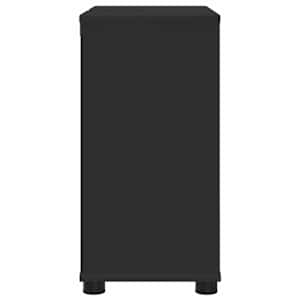 Koupelnová skříň pod umyvadlo s policí Černá 60 x 30 x 60 cm - obrázek 7
