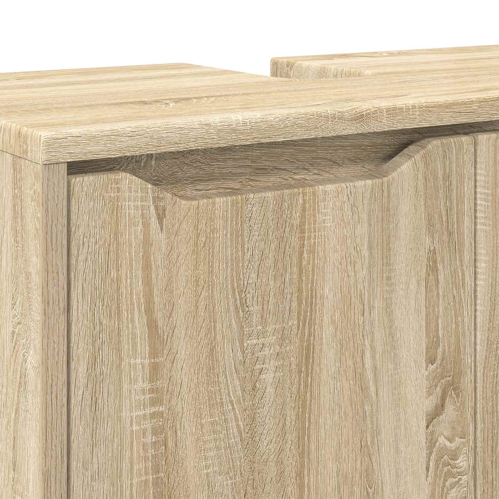 Kabinet za umivalnik v kopalnici Sonoma hrast 60 x 30 x 60 cm - slika 11