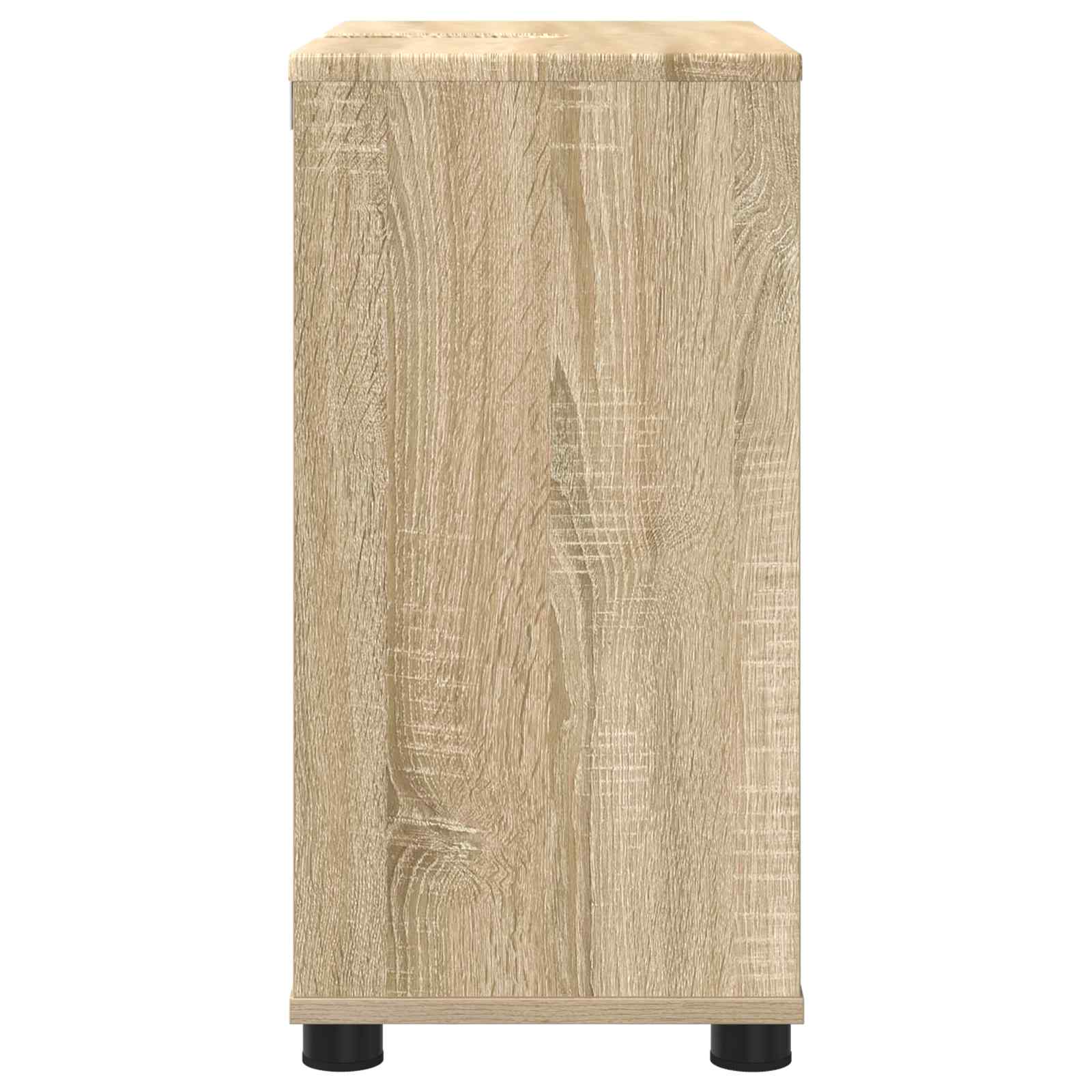 Kabinet za umivalnik v kopalnici Sonoma hrast 60 x 30 x 60 cm - slika 7
