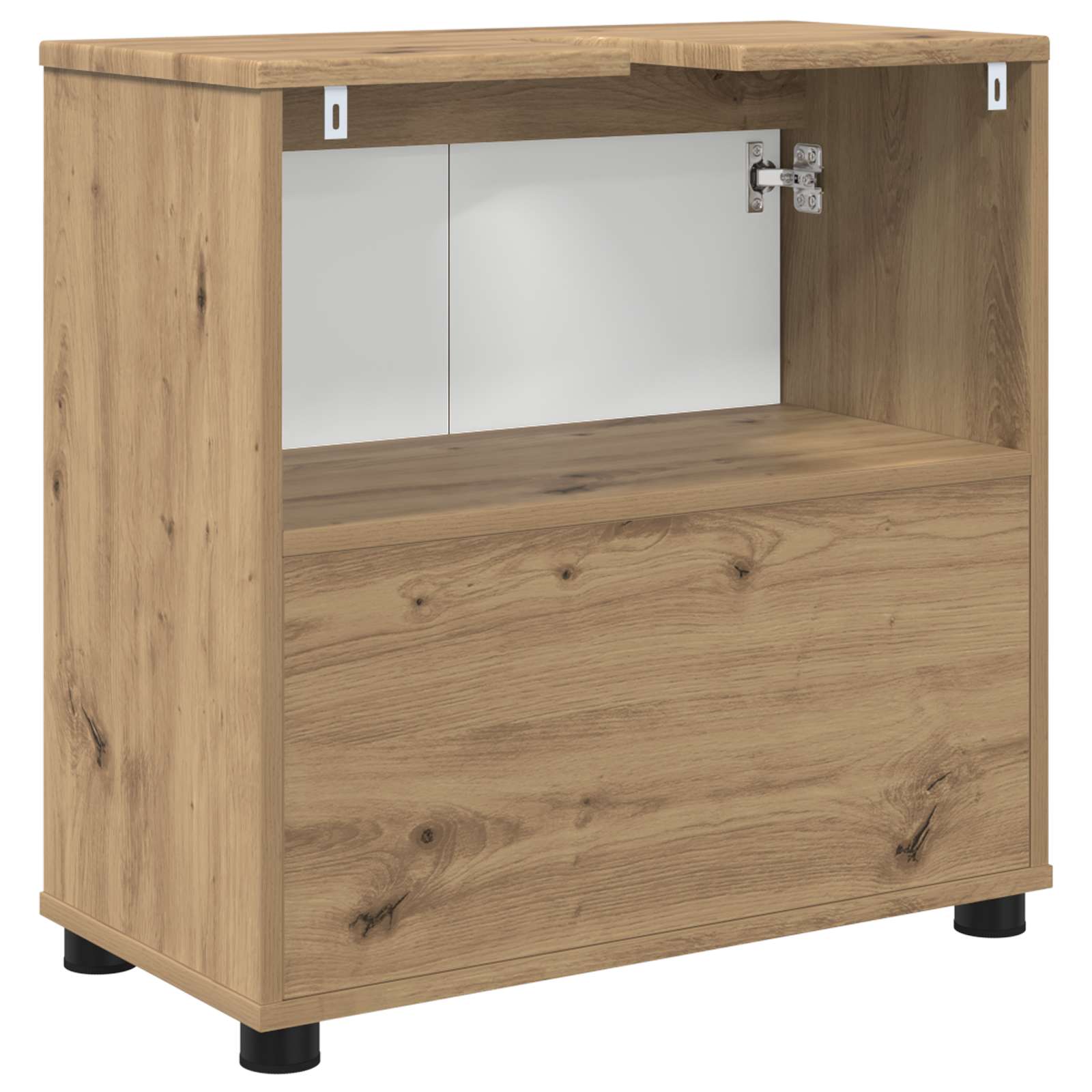 vidaXL Badezimmerwaschbecken-Schrank Artisan-Eiche 60 x 30 x 60 cm – Bild 8