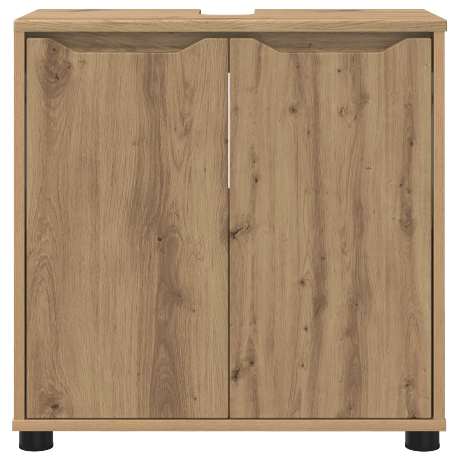 vidaXL Badezimmerwaschbecken-Schrank Artisan-Eiche 60 x 30 x 60 cm – Bild 6