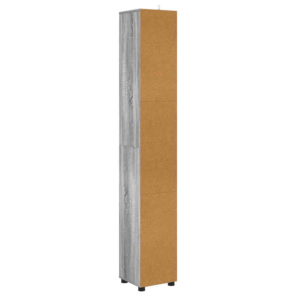 Badeværelsesskab 30,5 x 30 x 195 cm Konstrueret træ - Billede 8