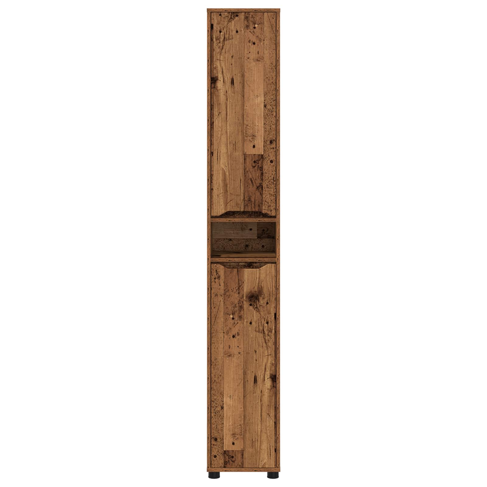 vidaXL Badezimmerschrank Altholz 30,5 x 30 x 195 cm Holzwerkstoff – Bild 6