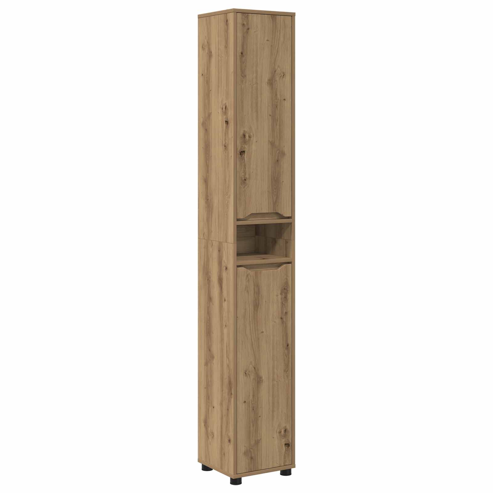Badkamer Kast Artisan Eiken 30,5 x 30 x 195 cm Bewerkt hout - Afbeelding 2