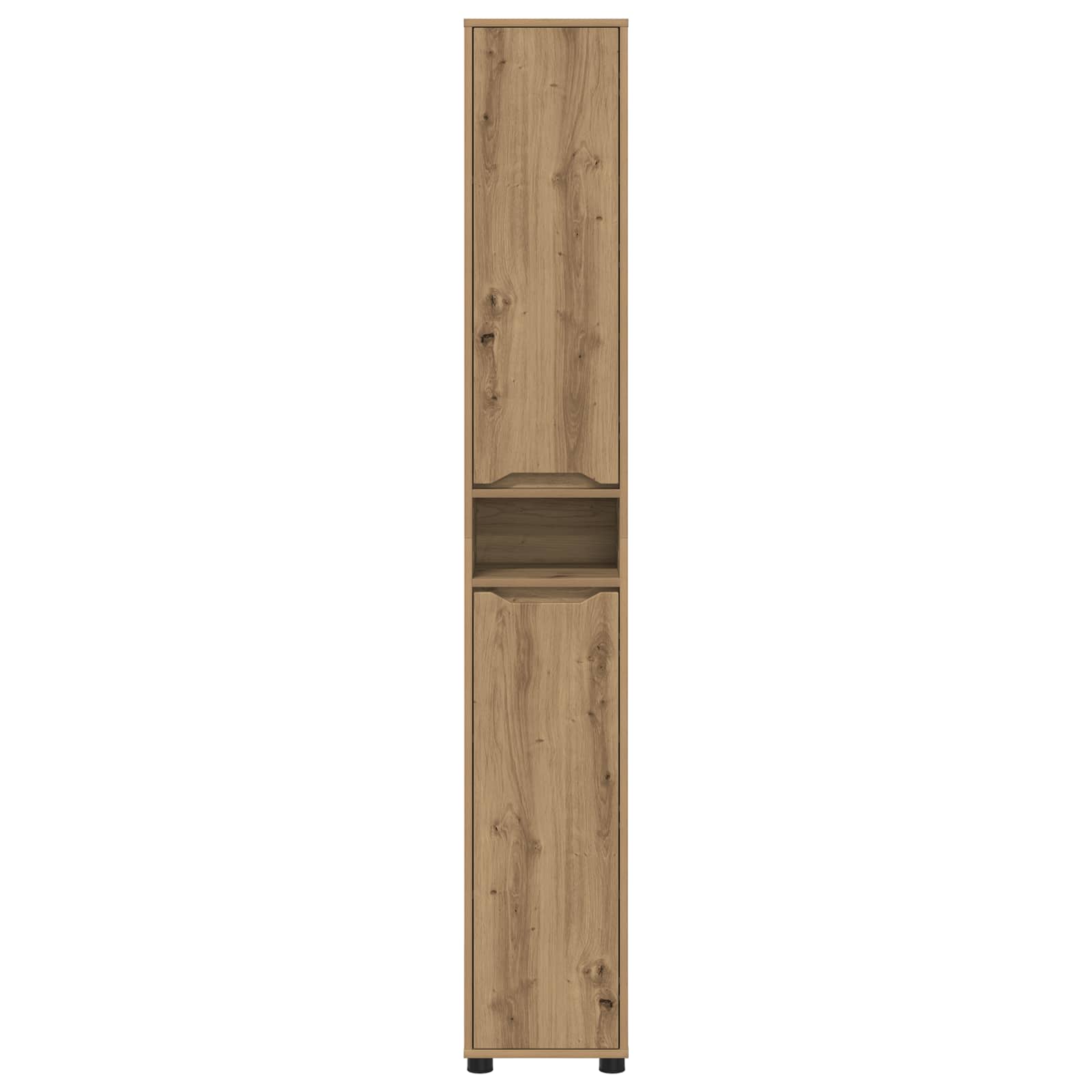Badkamer Kast Artisan Eiken 30,5 x 30 x 195 cm Bewerkt hout - Afbeelding 6