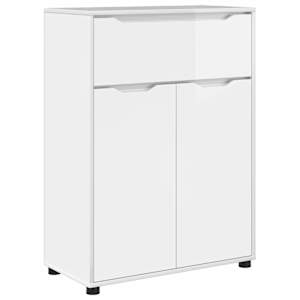 Koupelnová skříň Vysoce lesklá bílá 72,5 x 36,5 x 100 cm - obrázek 2