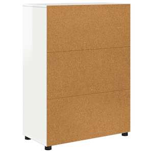 Koupelnová skříň Vysoce lesklá bílá 72,5 x 36,5 x 100 cm - obrázek 8