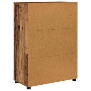 Koupelnová skříň se zásuvkou Staré dřevo 72,5 x 36,5 x 100 cm - obrázek 8