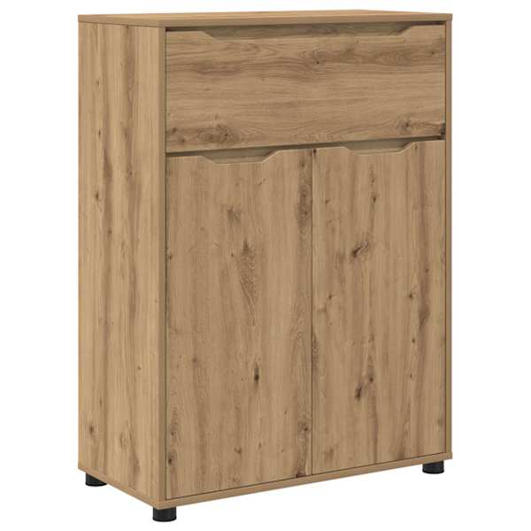 vidaXL Vannitoa kapp K&auml;sit&ouml;&ouml;puu 72,5 x 36,5 x 100 cm Tehispuit