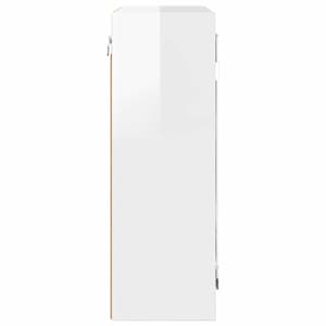 Koupelnová zrcadlová skříň Vysoce lesklá bílá 60 x 20 x 60 cm - obrázek 7