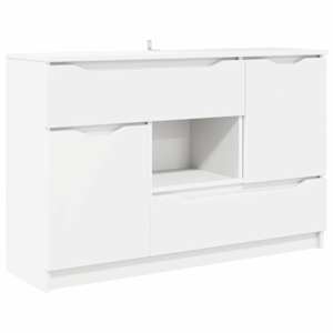 vidaXL K&otilde;ide Valge 100 x 30 x 65,6 Tehispuit
