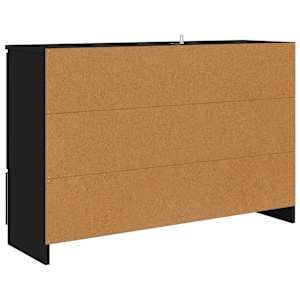 Servírovací skříň Černá 100 x 30 x 65,6 kompozitní dřevo - obrázek 8