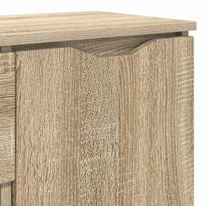 Servírovací skříň Sonoma dub 100 x 30 x 65,6 kompozitní dřevo - obrázek 11