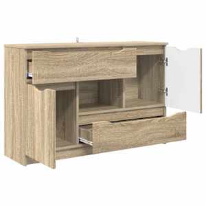 Servírovací skříň Sonoma dub 100 x 30 x 65,6 kompozitní dřevo - obrázek 5