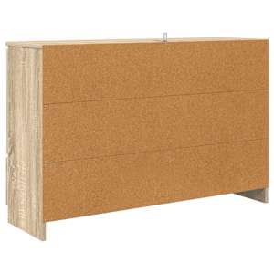 Servírovací skříň Sonoma dub 100 x 30 x 65,6 kompozitní dřevo - obrázek 8