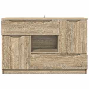 Servírovací skříň Sonoma dub 100 x 30 x 65,6 kompozitní dřevo - obrázek 6