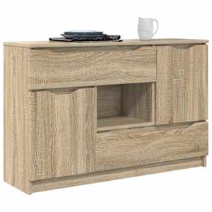 Servírovací skříň Sonoma dub 100 x 30 x 65,6 kompozitní dřevo - obrázek 3