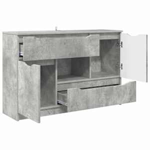 Servírovací skříň se zásuvkou Betonově šedá 100 x 30 x 65,6 - obrázek 5
