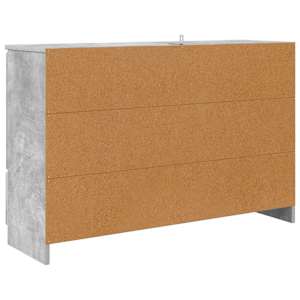 Servírovací skříň se zásuvkou Betonově šedá 100 x 30 x 65,6 - obrázek 8