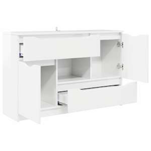 Servírovací skříň Vysoce lesklá bílá 100 x 30 x 65,6 - obrázek 5