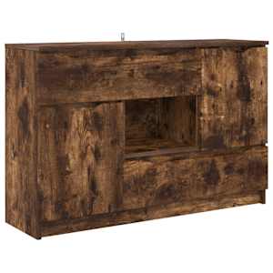 Servírovací skříň Kouřový dub 100 x 30 x 65,6 kompozitní dřevo - obrázek 2