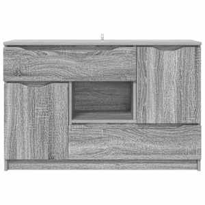 Servírovací skříň Šedá Sonoma 100 x 30 x 65,6 kompozitní dřevo - obrázek 6
