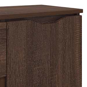 Servírovací skříň Hnědý dub 100 x 30 x 65,6 kompozitní dřevo - obrázek 11