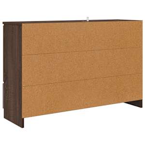 Servírovací skříň Hnědý dub 100 x 30 x 65,6 kompozitní dřevo - obrázek 8