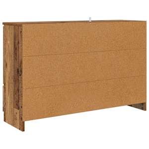 Servírovací skříň Staré dřevo 100 x 30 x 65,6 kompozitní dřevo - obrázek 8