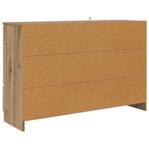 Servírovací skříň Artisanový dub 100 x 30 x 65,6 - obrázek 8