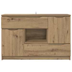 Servírovací skříň Artisanový dub 100 x 30 x 65,6 - obrázek 6