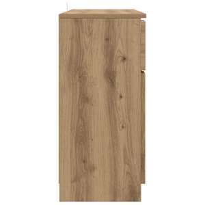Servírovací skříň Artisanový dub 100 x 30 x 65,6 - obrázek 7
