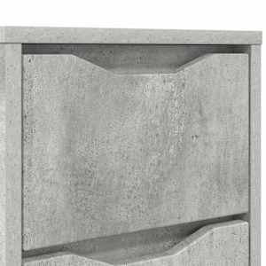 Noční stolky se zásuvkou 2 pcs Betonově šedá 30,5 x 30 x 43 cm - obrázek 10