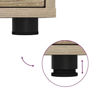 Omarica za shranjevanje Sonoma hrast 80 x 48 x 57 cm - slika 13