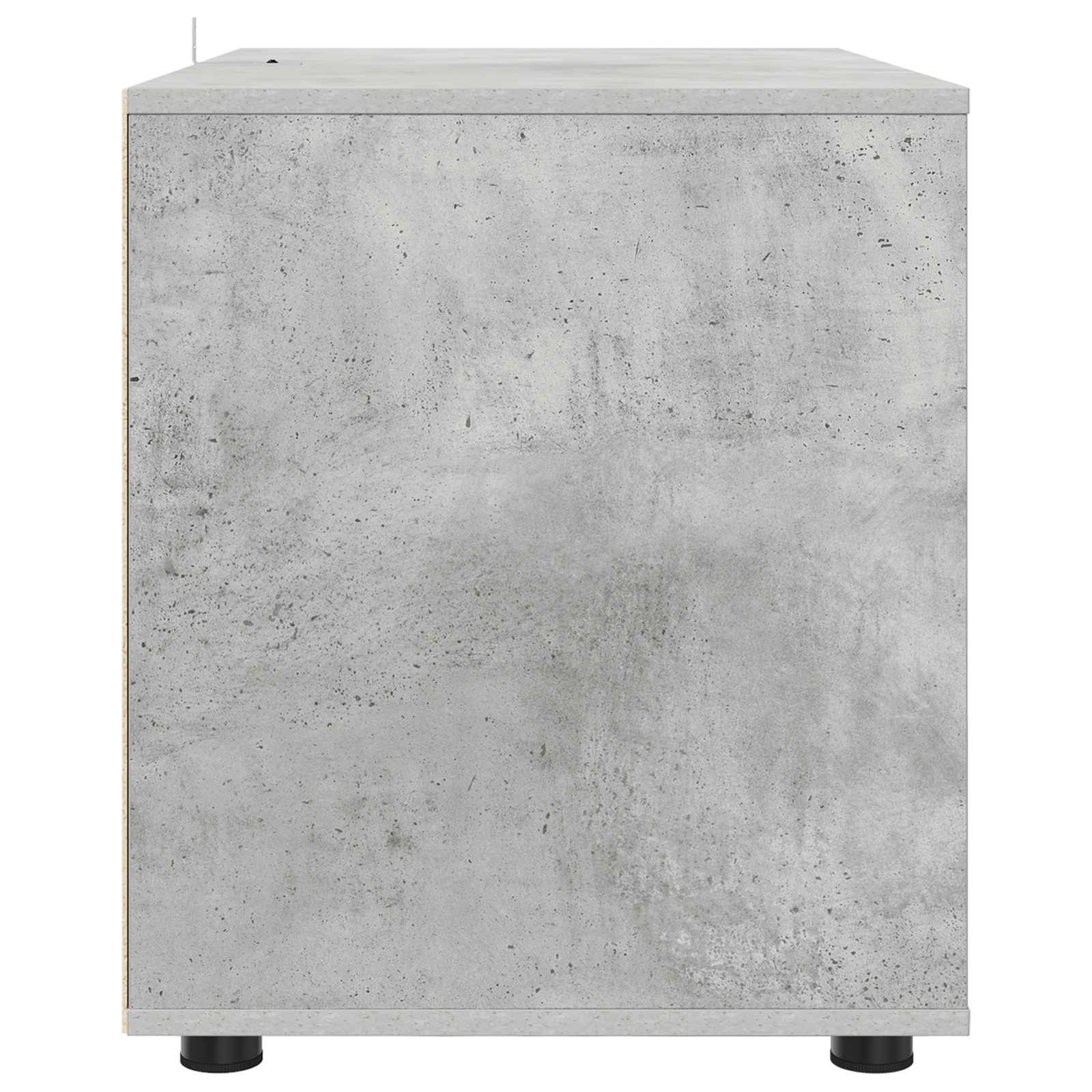Säilytyskaappi Betoni Harmaa 80 x 48 x 57 cm Tekninen puu - Image 9