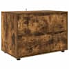 vidaXL Hoiukapp 80 x 48 x 57 cm Tehispuit Suitsetatud tamm