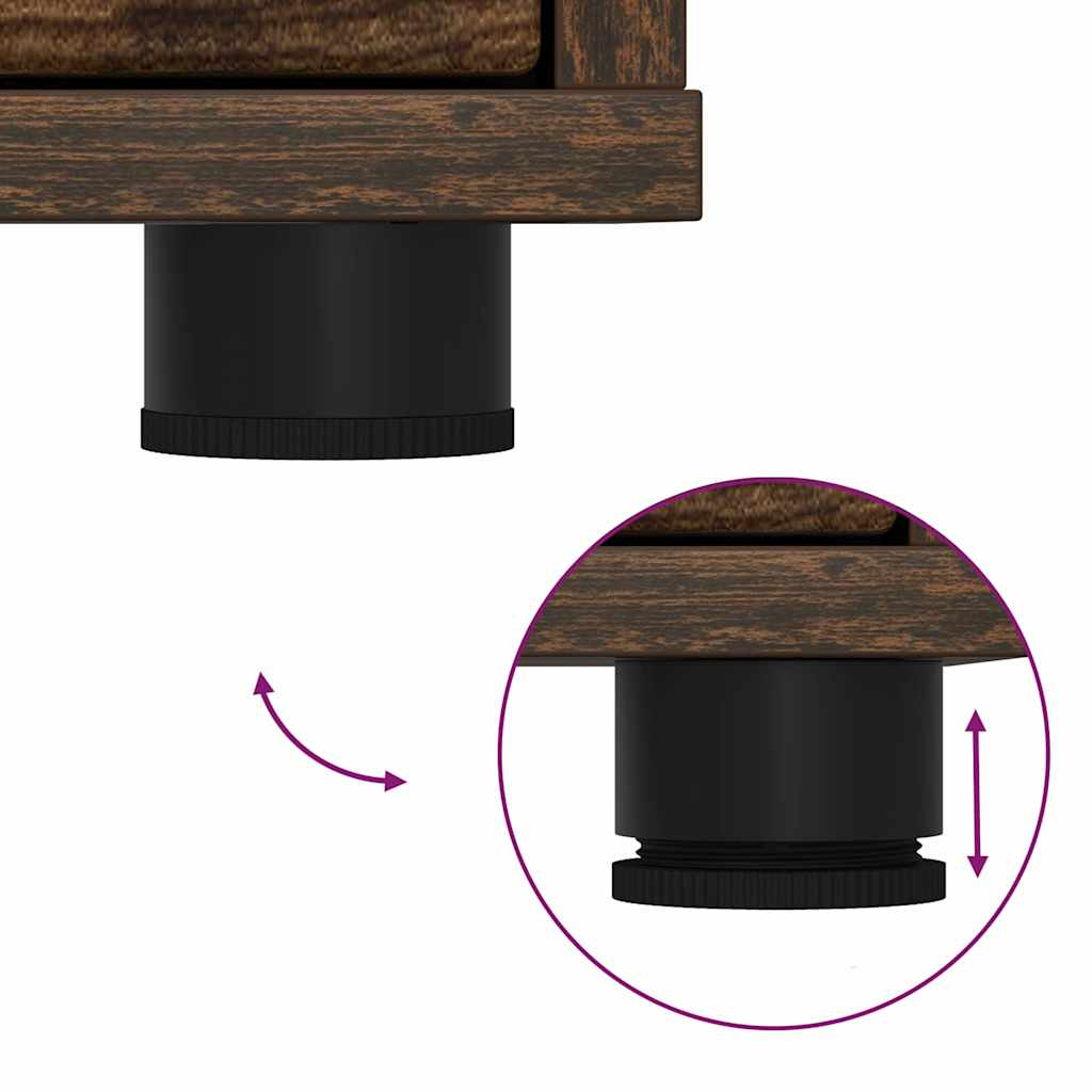 Omarica za shranjevanje Dimljeni oreh 80 x 48 x 57 cm - slika 13